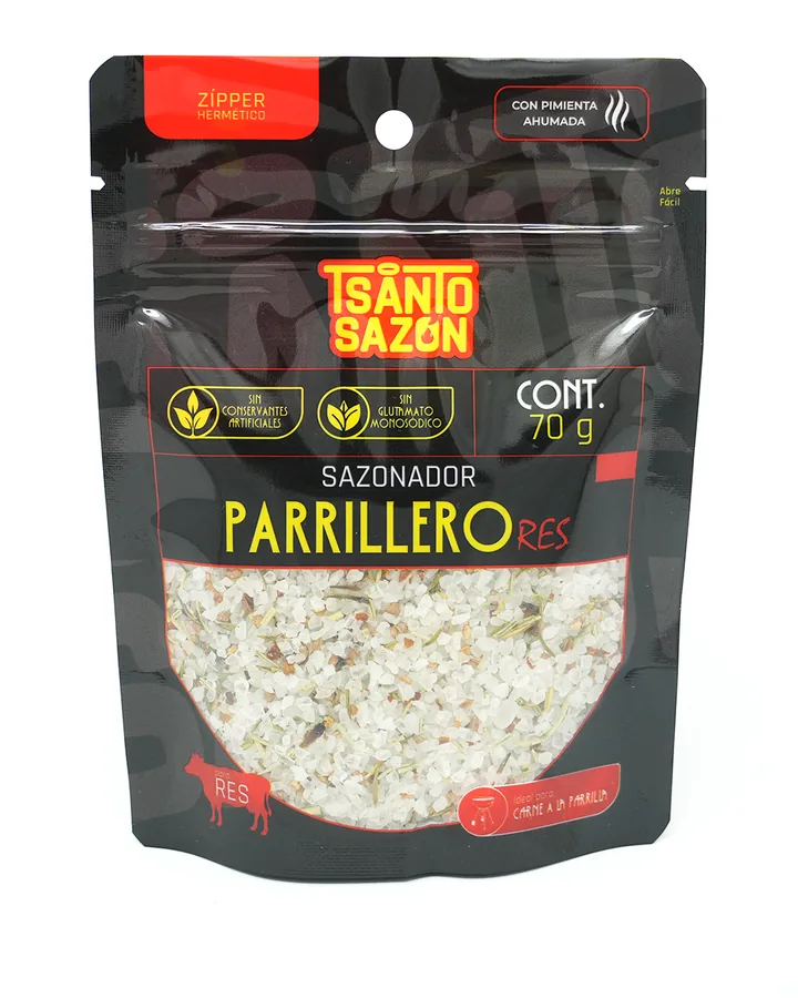 Funda del sazonador Parrillero Res de Tsanto Sazón